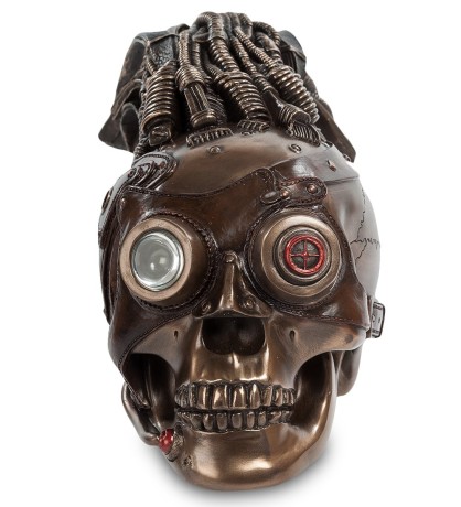 WS-187 Статуэтка в стиле Стимпанк "Череп"