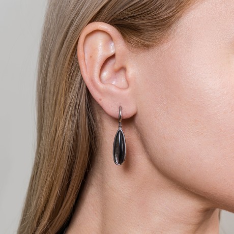 Серьги Капля SHELL Fiore Luna