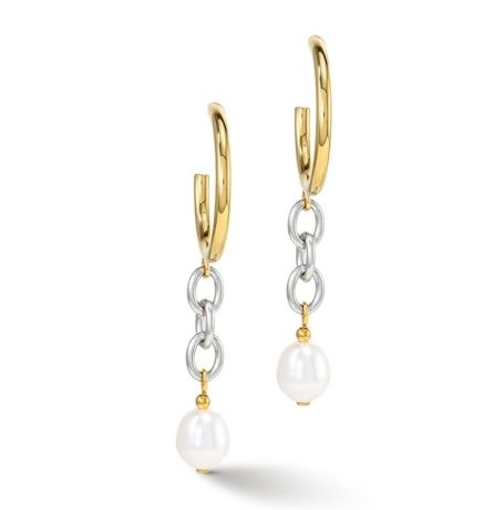 Серьги bicolor Coeur de Lion