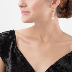 Серьги bicolor Coeur de Lion