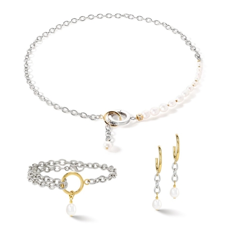 Серьги bicolor Coeur de Lion