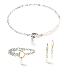 Серьги bicolor Coeur de Lion