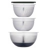 Набор кухонных принадлежностей MasterClass 3 пр.(миска (23,5 см), дуршлаг (18 см), миска с крышкой Kitchen Craft