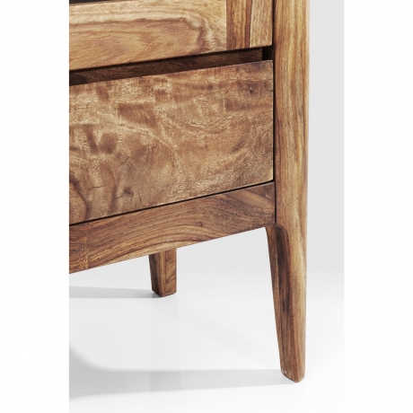 Шкаф-витрина Brooklyn Nature, коллекция "Красоты Бруклина" 65*180*40, Палисандр, Стекло, Коричневый