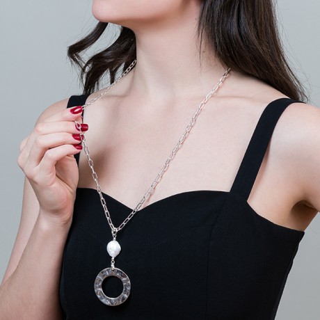 Колье Perle LN5107 BW/S Fiore Luna