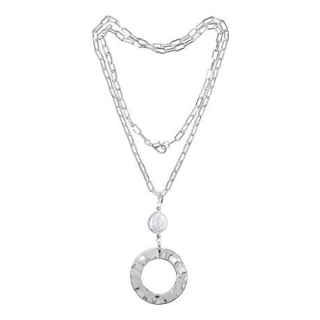 Колье Perle LN5107 BW/S Fiore Luna