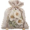 LK-37 Мешочек из льна "Полевые цветы"