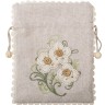 LK-37 Мешочек из льна "Полевые цветы"