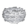Плафон из перьев Eos mini light grey, 35х20 см. Umage