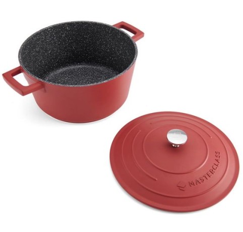 Кастрюля из литого аллюминия RED, 4 л. MC Kitchen Craft