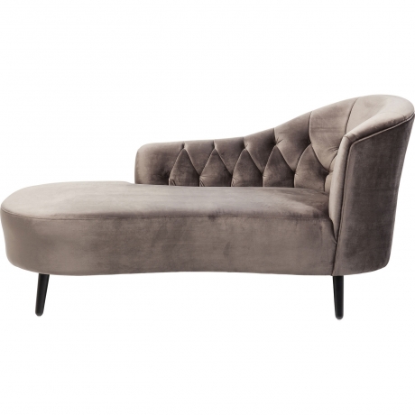 Оттоманка Julietta, коллекция "Джульетта" 185*90*76, Полиэстер, Полиуретан, Сосна, Береза, Серый