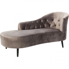 Оттоманка Julietta, коллекция "Джульетта" 185*90*76, Полиэстер, Полиуретан, Сосна, Береза, Серый