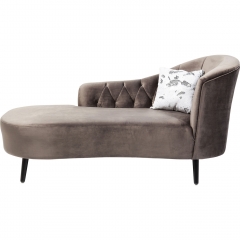 Оттоманка Julietta, коллекция "Джульетта" 185*90*76, Полиэстер, Полиуретан, Сосна, Береза, Серый