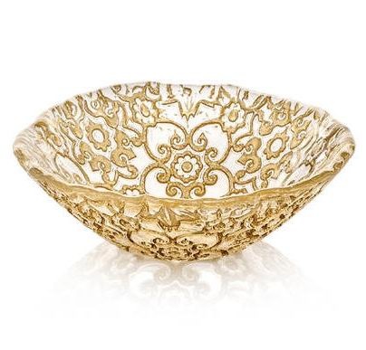 Салатник малый, 16x5 см. Arabesque Gold IVV