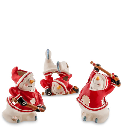 BS-542 Подсвечник "Хоккейная команда" (Pavone)