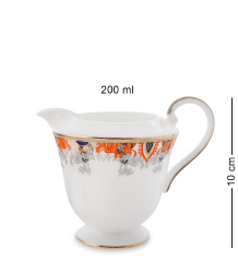 JK-217 Чайный сервиз 22 пр. на 6 перс. "Риомаджоре" (Riomaggiore Pavone)