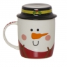 Кружка с крышкой Snowman, 350 мл. D'casa