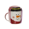 Кружка с крышкой Snowman, 350 мл. D'casa