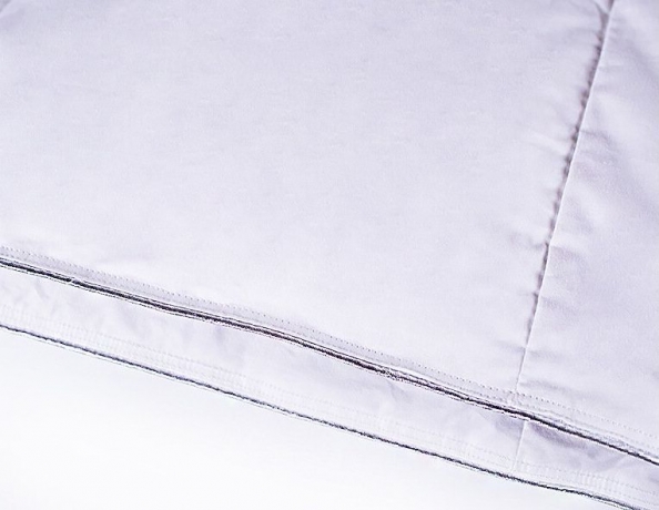 Одеяло всесезонное из гусиного пуха " Серебряная мечта", 140х205 см. технология кассетная, Natures