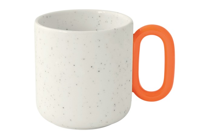 Набор кружек Creative, бело-зелёный, жёлтый, оранжевый, фиолетовый, 0,35 л. 4 шт. Easy Life