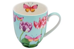 Кружка с подставкой Тюльпаны, 0,4 л. Maxwell & Williams