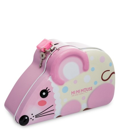 BX- 02/2 Металлическая копилка "Крыса"