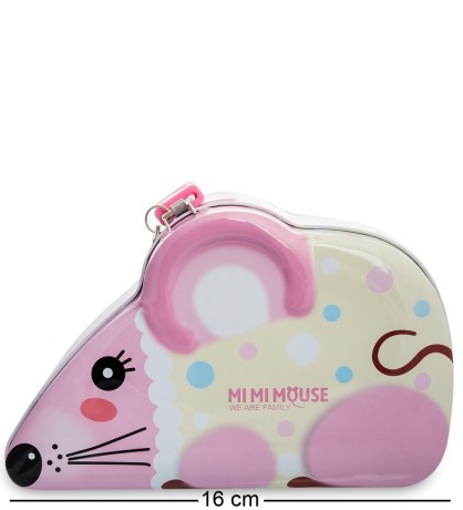 BX- 02/2 Металлическая копилка "Крыса"