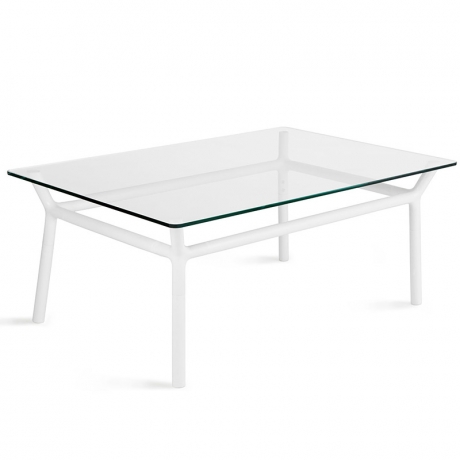 Столик кофейный Konnect, белый, Umbra