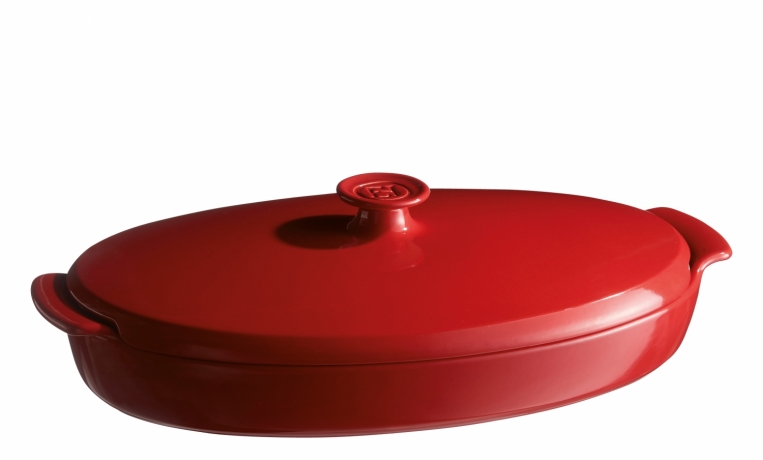 Форма "Папильот" для запекания рыбы Emile Henry, цвет гранат