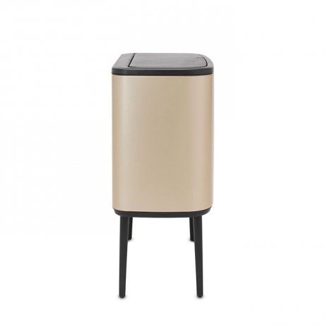 Мусорный бак Touch Bin Bo (3 х 11 л), Шампань Brabantia