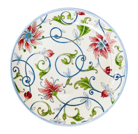 Тарелка, 27 см. BOTANICAL SPIRAL Grace by Tudor
