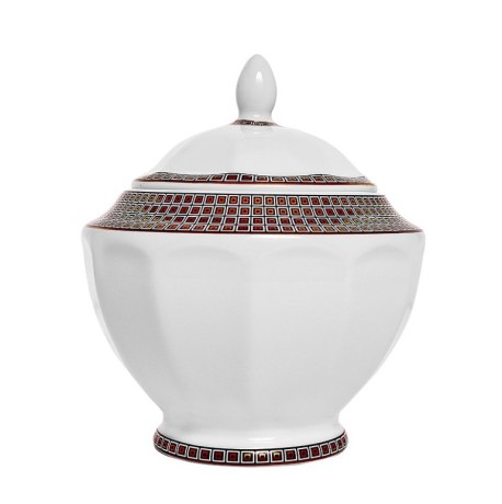 Сахарница с крышкой ,358 мл, Soren Gold Wallendorfer