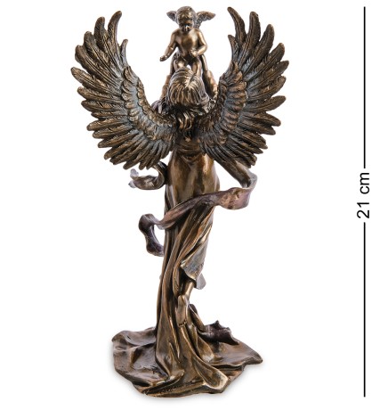 WS-1135 Статуэтка "Девушка-ангел с ребенком"