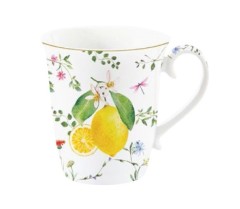 Кружка Цветы и лимоны, 275 мл. Easy Life