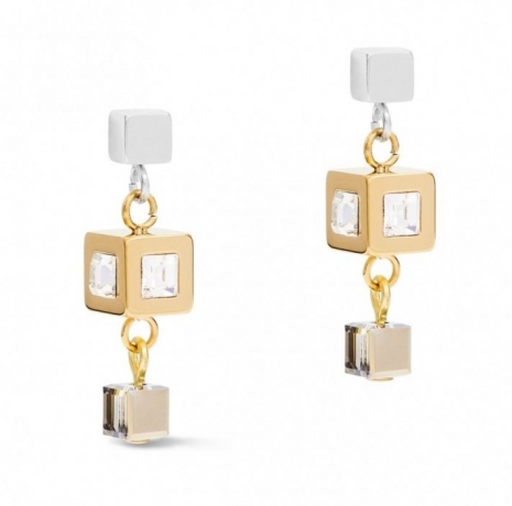 Серьги Golg-Silver 5037/21-1617 Coeur de Lion