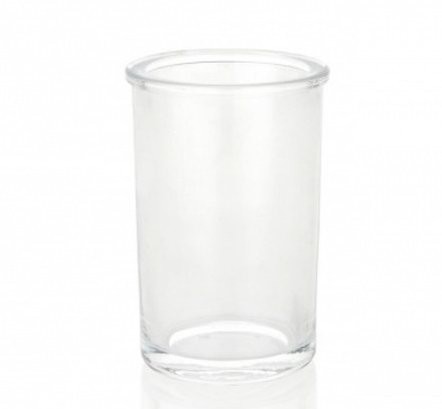 Стакан для зубных щеток стекло и хром Andrea House