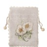 LK-38 Мешочек из льна "Полевые цветы"