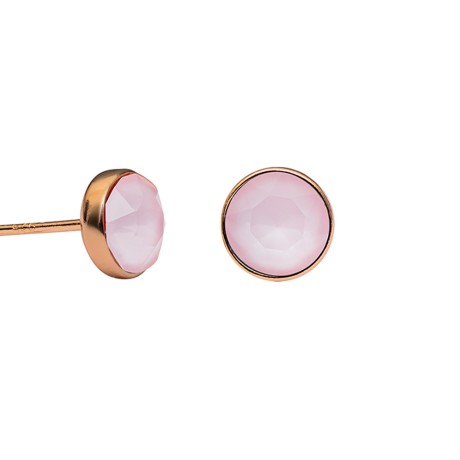 Пусеты Crystal Powder Rose SWE297 PR RG Fiore Luna