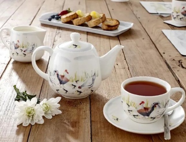 Чайник, 650 мл. Country Chickens ASHDENE