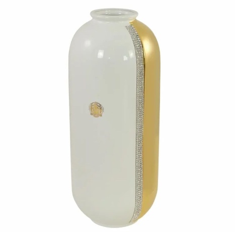 Ваза, 20,5х50,5 см. DUBAI, керамика, swarovski