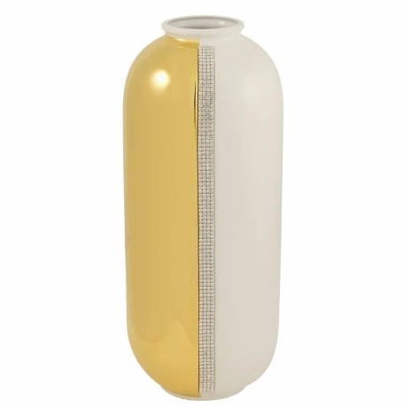 Ваза, 20,5х50,5 см. DUBAI, керамика, swarovski