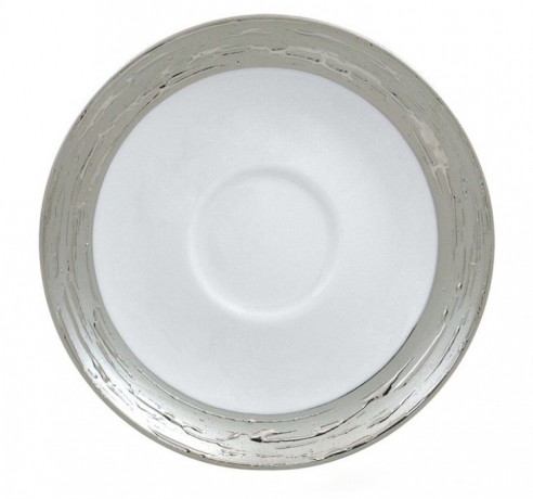 Блюдце, 15 см. Olympus Argentatus Porcel