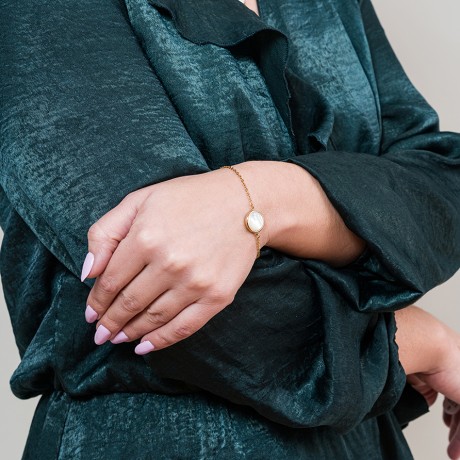 Браслет Сфера SHELL WHITE Fiore Luna