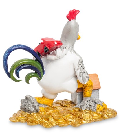 RV-582 Фигурка Петух "Пусть сбудутся мечты" (W.Stratford)