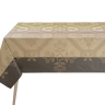 Скатерть с покрытием, 175х250 см. 100% хлопок, беж, HACIENDA Le Jacquard Francais