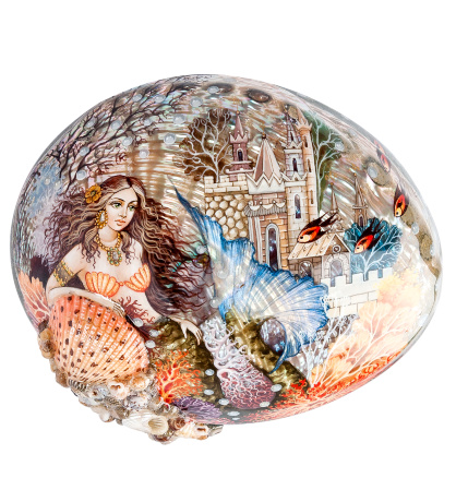 ШК-30/ 67 Шкатулка "Русалочка" Ковалева С.