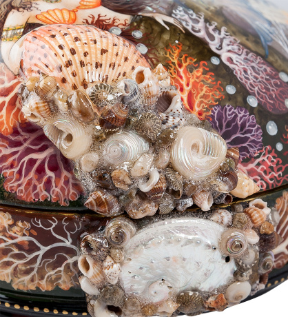 ШК-30/ 67 Шкатулка "Русалочка" Ковалева С.