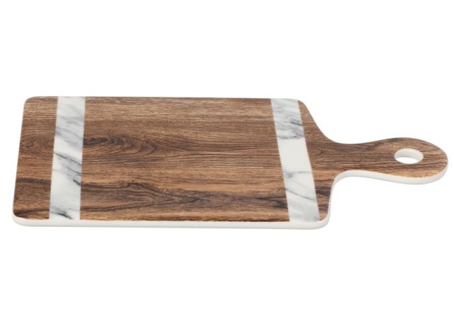 Доска сервировочная Wood&Marble, 25х14 см. Home & Style