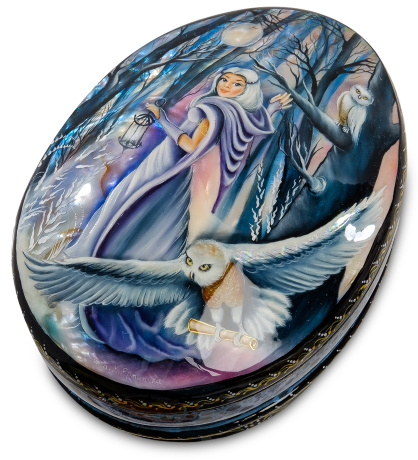 ШК-17/ 1 Шкатулка "Королева ночи" исп. Ермакова