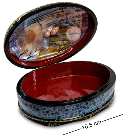 ШК-17/ 1 Шкатулка "Королева ночи" исп. Ермакова